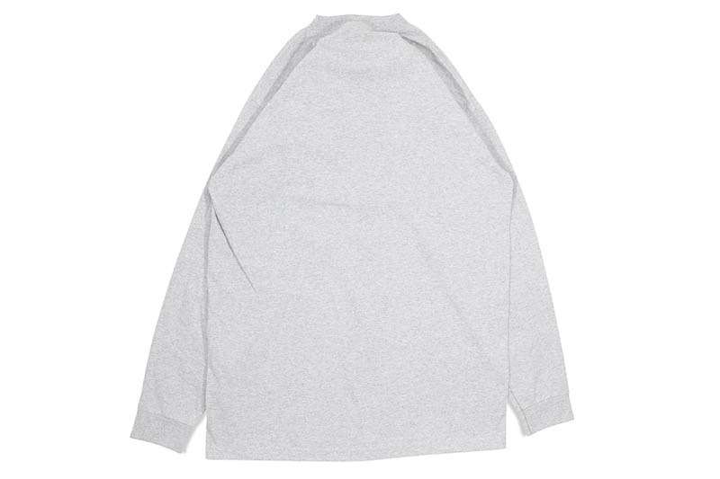 PRO CLUB HEAVYWEIGHT COTTON LONG SLEEVE CREW NECK T-SHIRT (HEATHER