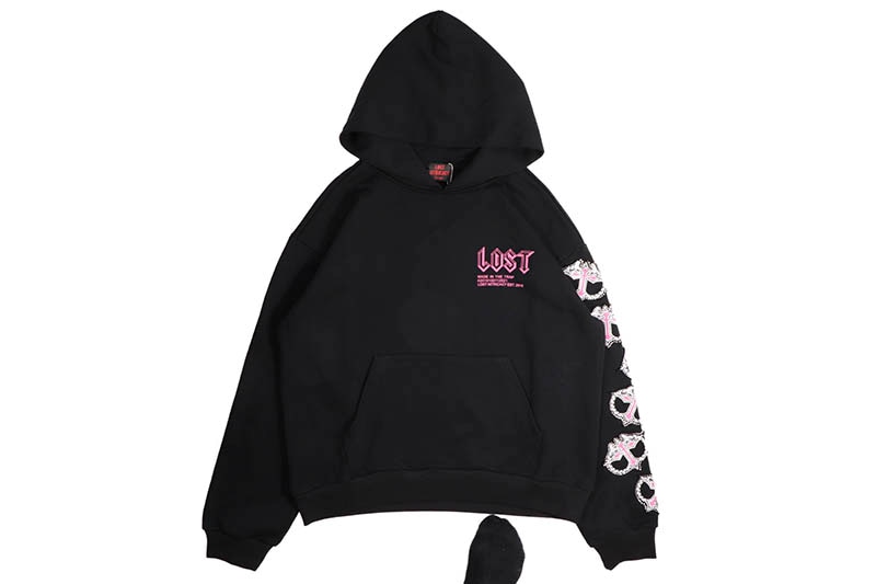 LOST INTRICACY MITT BLACK PINK SETS