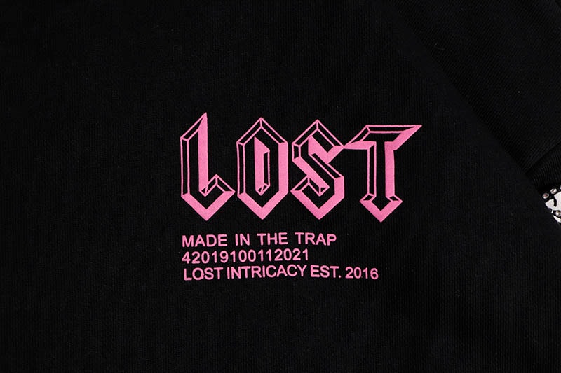 LOST INTRICACY MITT BLACK PINK SETS