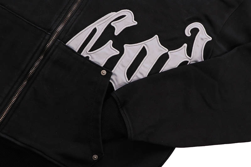 GODSPEED OG LOGO SWEATSUIT V2 (BLACK/SILVER SATIN) | Brand,G-L