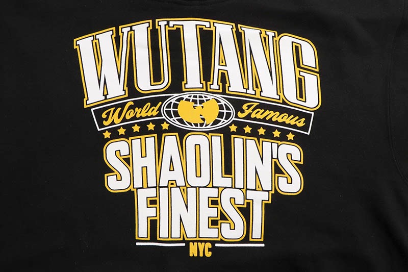 U-TANG CLAN WUTANG SHAOLIN'S FINEST HOODIE (BLACK)