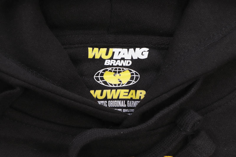 U-TANG CLAN WUTANG SHAOLIN'S FINEST HOODIE (BLACK)