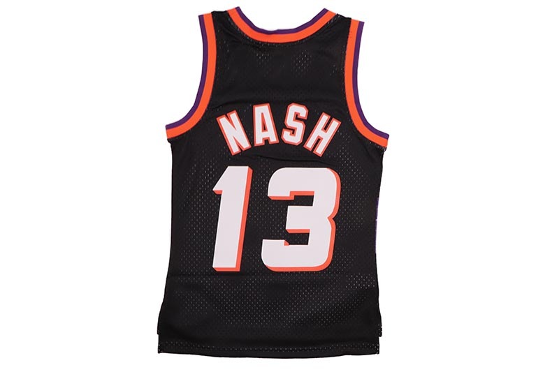MITCHELL & NESS WOMEN'S SWINGMAN JERSEY (PHOENIX SUNS/STEVE NASH/#13/1996:BLACK) NNBJEL18120-PSU96SNA