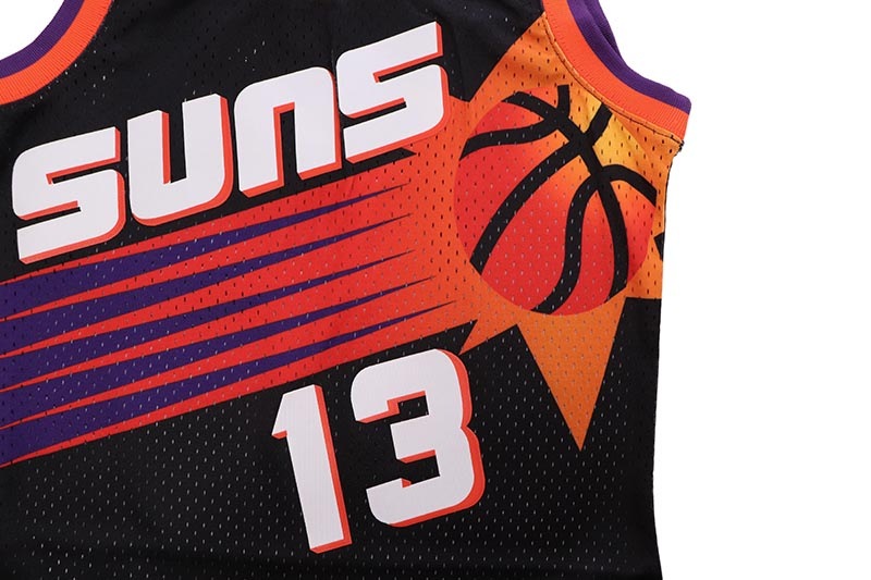 MITCHELL & NESS WOMEN'S SWINGMAN JERSEY (PHOENIX SUNS/STEVE NASH/#13/1996:BLACK) NNBJEL18120-PSU96SNA