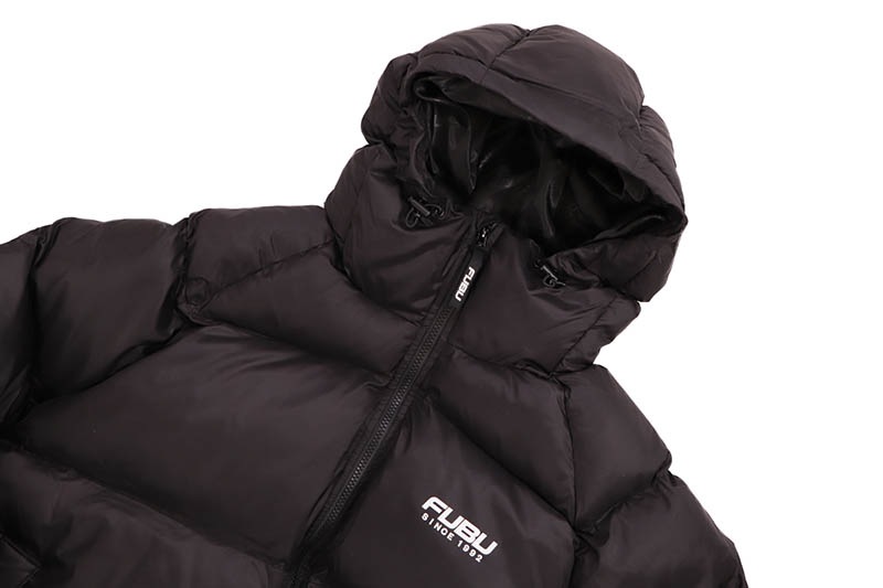 FUBU NYLON PUFFER HOODED JACKET (FAM-52305:BLACK) | Category,OUTER