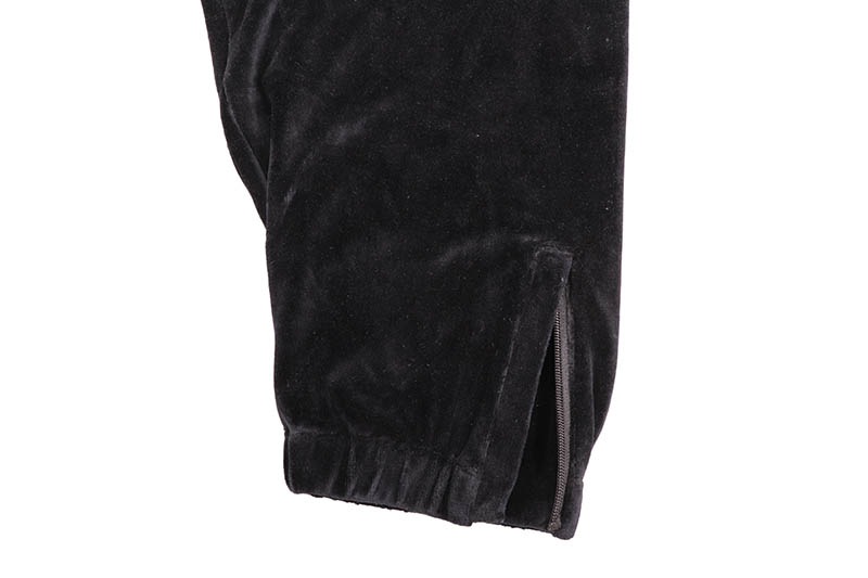 SINCLAIR VELOUR PANTS (BLACK)
