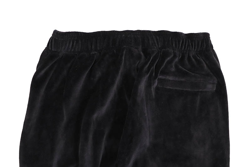 SINCLAIR VELOUR PANTS (BLACK)