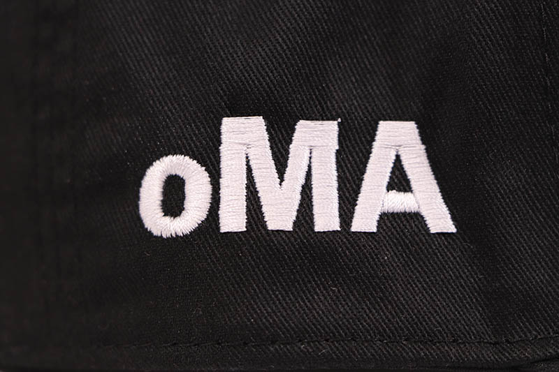 oMA STUDIOS NY JAPAN CURVED BRIM HAT (BLACK)