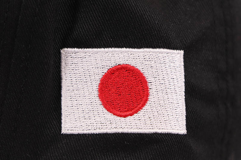 oMA STUDIOS NY JAPAN CURVED BRIM HAT (BLACK)