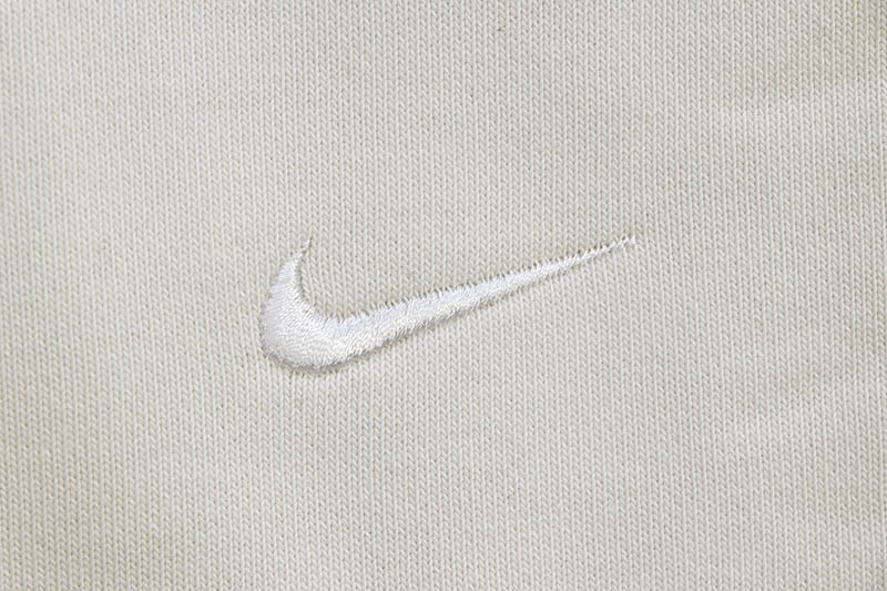 NIKE LAB SOLO SWOOSH FLEECE HOODIE (CV0552-030:PHANTOM/WHITE