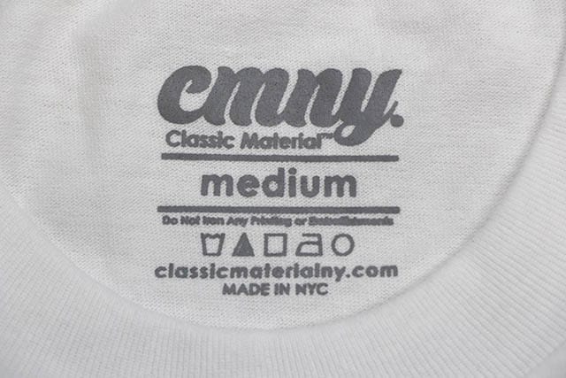 CLASSIC MATERIAL NY "2PAC PASSPORT/CMLA" T-SHIRT (WHITE)