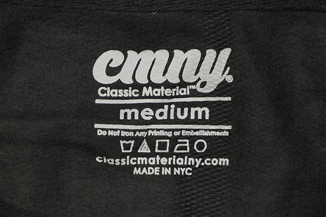 CLASSIC MATERIAL NY JAY-Z HOODY (BLACK)