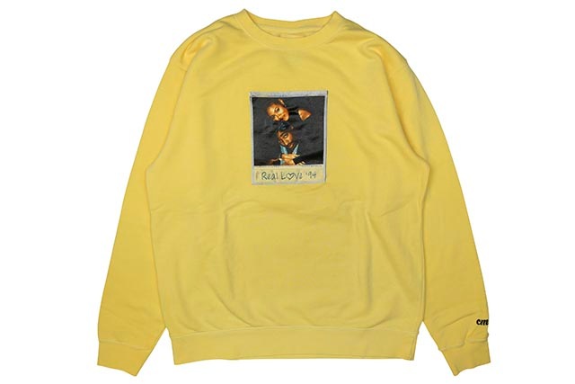 CLASSIC MATERIAL NY "REAL LOVE/CMLA" CREW (PIGMENT YELLOW)