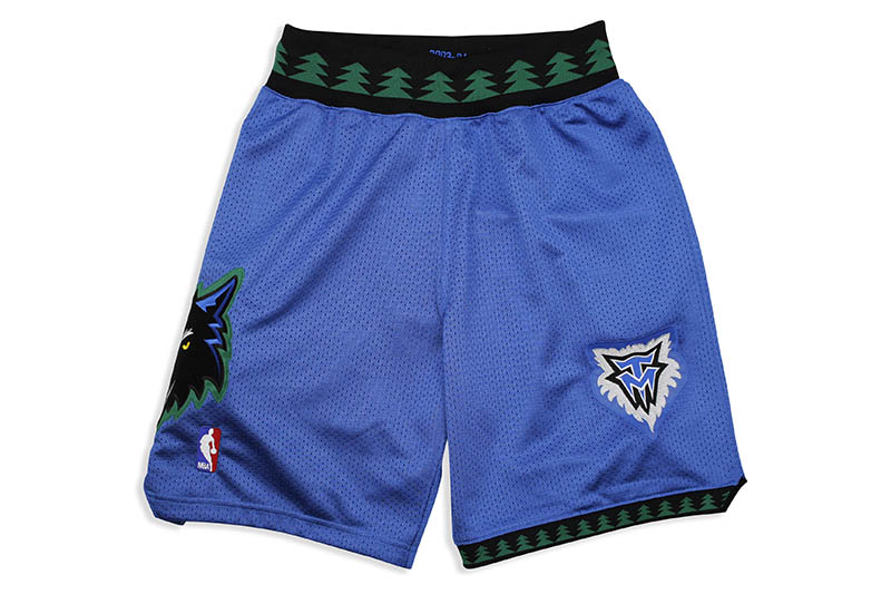 MITCHELL & NESS AUTHENTIC SHORTS (MINNESOTA TIMBERWOLVES/ROAD/2003-04)