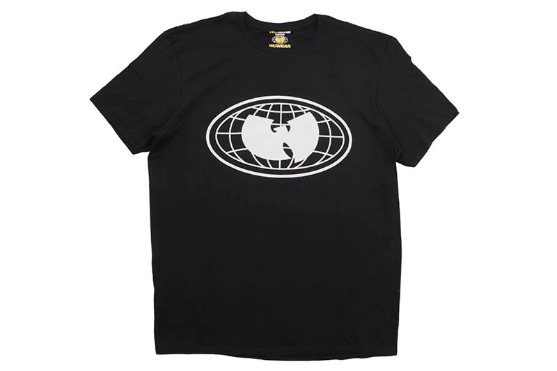 WU-TANG CLAN WU GLOBE TEE (BLACK)