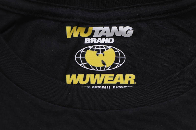 WU-TANG CLAN WU GLOBE TEE (BLACK)