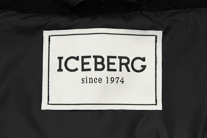 ICEBERG BADGE DOWN JACKET (LIME/GREEN/BLUE)