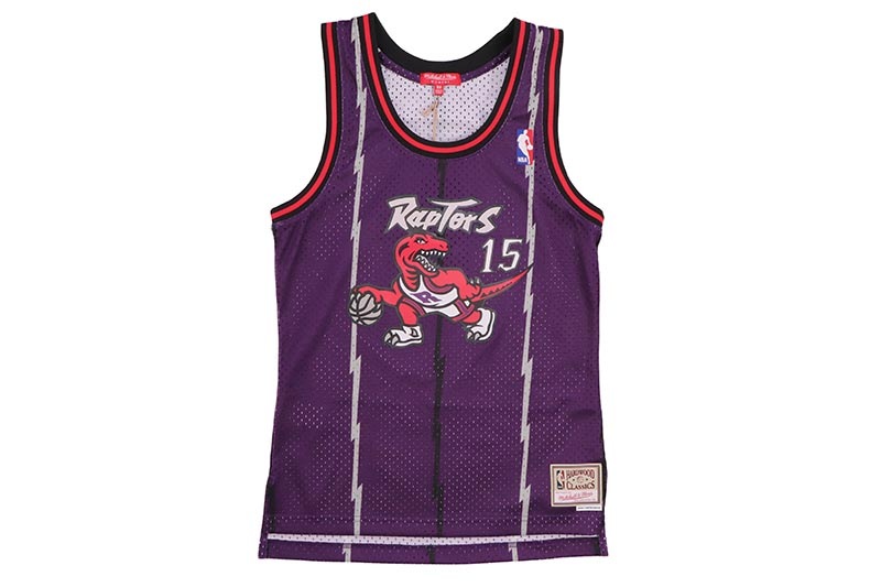 MITCHELL & NESS WOMEN'S SWINGMAN JERSEY (TORONTO RAPTORS/VINCE CARTER/#15/1998:PURPLE) NNBJEL18120-TRA98VCA
