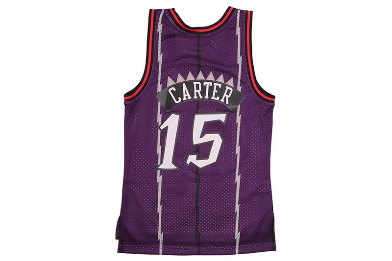 MITCHELL & NESS WOMEN'S SWINGMAN JERSEY (TORONTO RAPTORS/VINCE CARTER/#15/1998:PURPLE) NNBJEL18120-TRA98VCA
