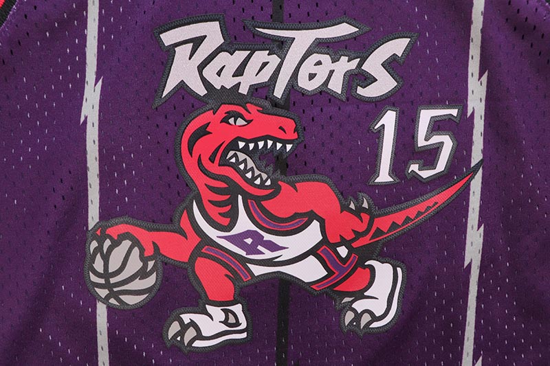 MITCHELL & NESS WOMEN'S SWINGMAN JERSEY (TORONTO RAPTORS/VINCE CARTER/#15/1998:PURPLE) NNBJEL18120-TRA98VCA