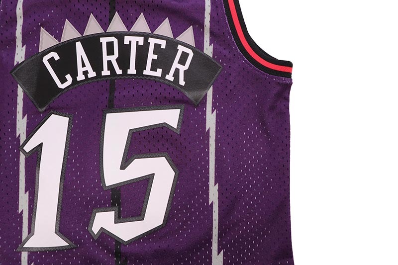 MITCHELL & NESS WOMEN'S SWINGMAN JERSEY (TORONTO RAPTORS/VINCE CARTER/#15/1998:PURPLE) NNBJEL18120-TRA98VCA