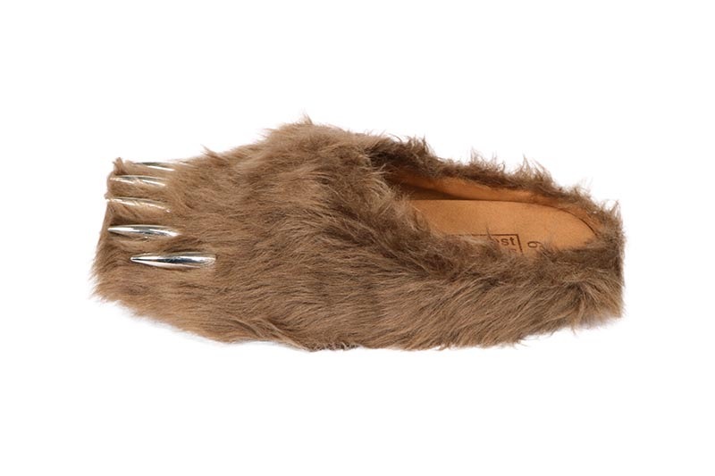 BRAVEST STUDIOS BROWN BEAR CLAW MULES