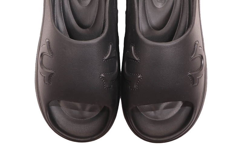 TRUE RELIGION TUPAC MOLDED SLIDE (TR-TUPAC-BL:BLACK)