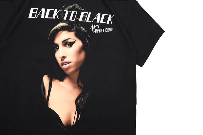AMY WINEHOUSE BACK TO BLACK T-SHIRTS
