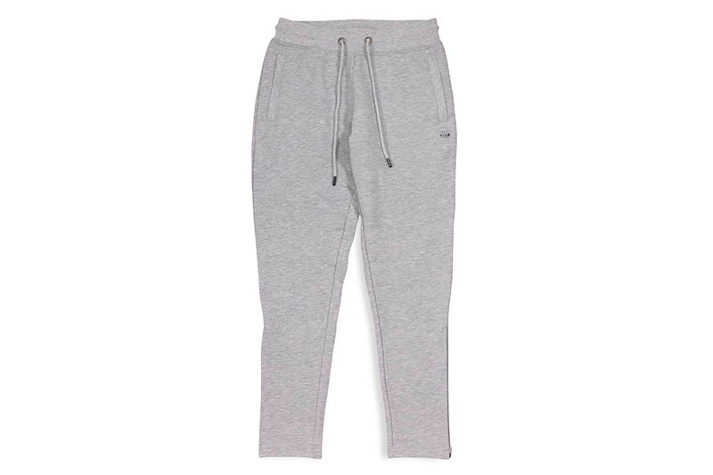 PRO CLUB HEAVYWEIGHT FRENCH TERRY ZIPPER BOTTOM SWEATPANT (HEATHER GRAY) 198