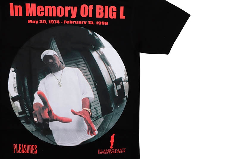 PLEASURES IN MEMORY T-SHIRT (BLACK) | Brand,M-R,PLEASURES