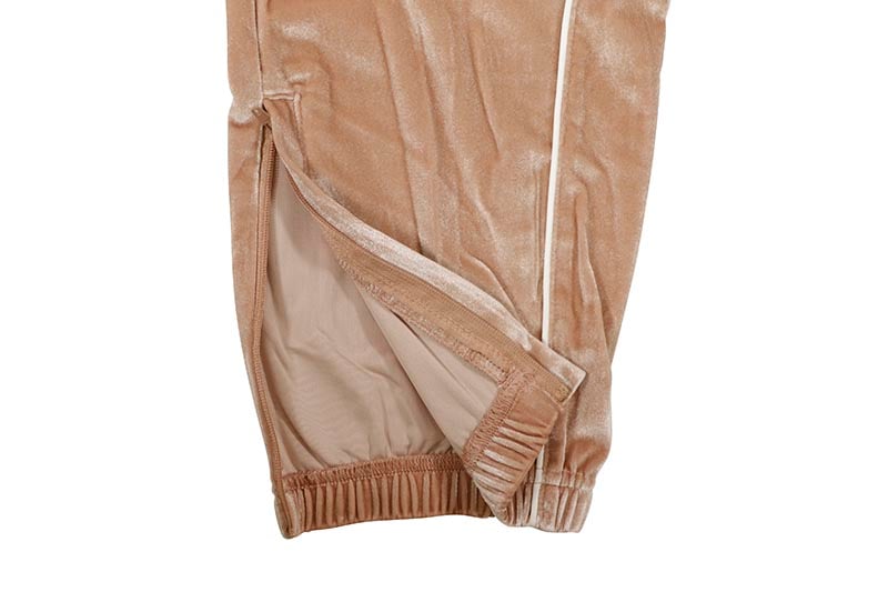 PRO CLUB COMFORT VELOUR TRACK PANT (PINK) 16PC0403
