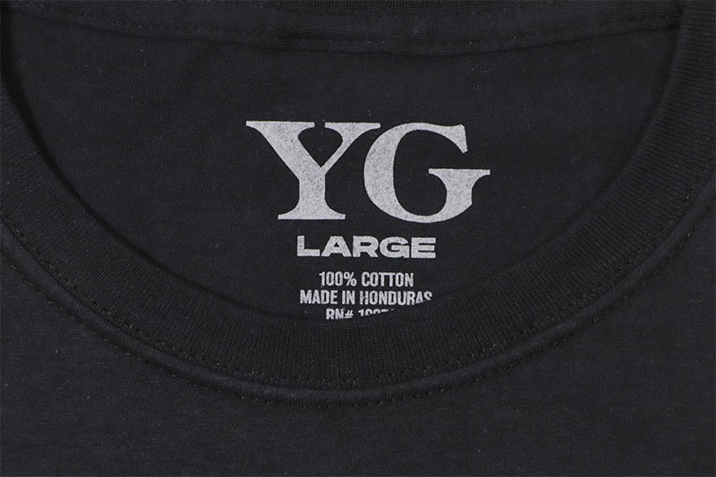 YG YOUNG GANGSTER GRAPHIC S/S T-SHIRT (BLACK)