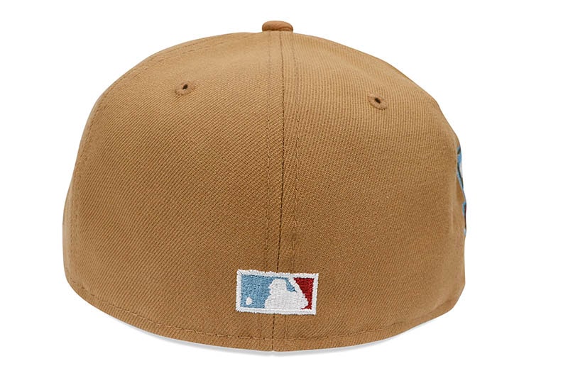NEW ERA MINNESOTA TWINS 59FIFTY FITTED CAP (2014 ALL STAR GAME CUSTOM SIDE PATCH/SKY BLUE UNDER VISOR/LIGHT BRONZE)