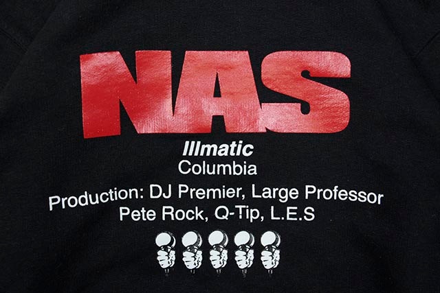 CLASSIC MATERIAL NY NAS ILLMATIC KID'S HOODY (BLACK)