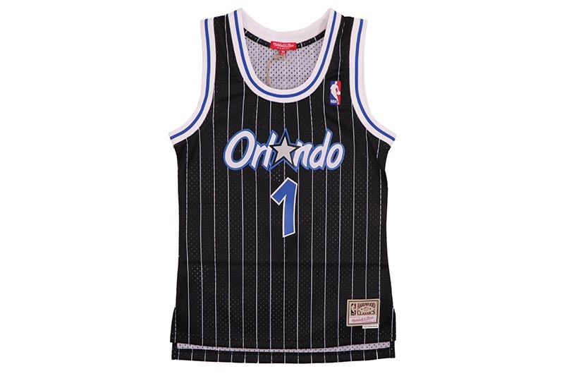 MITCHELL & NESS WOMEN'S SWINGMAN JERSEY (ORLANDO MAGIC/PENNY HARDAWAY/#1/1991:BLACK) NNBJEL18120-P7696AIV