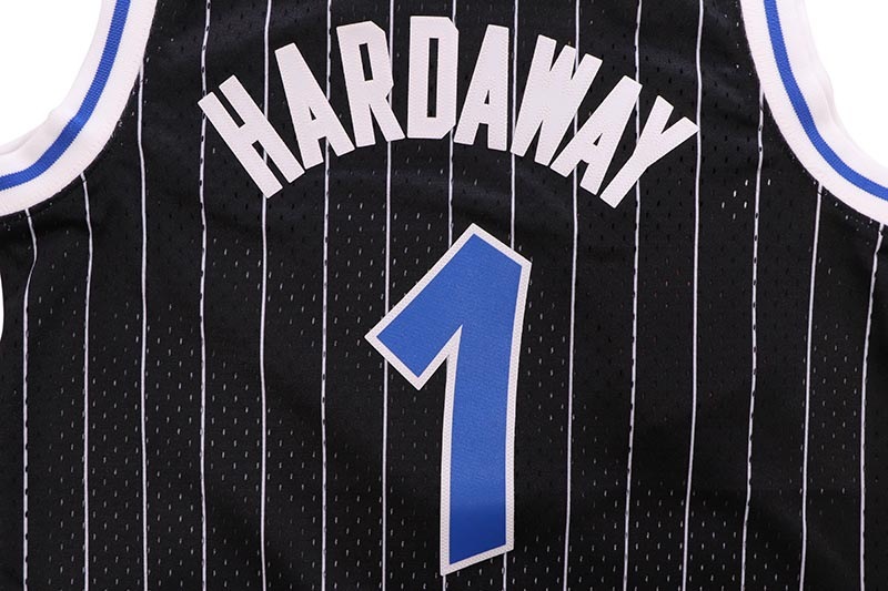 MITCHELL & NESS WOMEN'S SWINGMAN JERSEY (ORLANDO MAGIC/PENNY HARDAWAY/#1/1991:BLACK) NNBJEL18120-P7696AIV