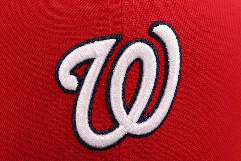NEW ERA WASHINGTON NATIONALS 9FIFTY SNAPBACK CAP (2018 ALL-STAR GAME CUSTOM SIDE PATCH/GREY UNDER VISOR/RED NAVY)