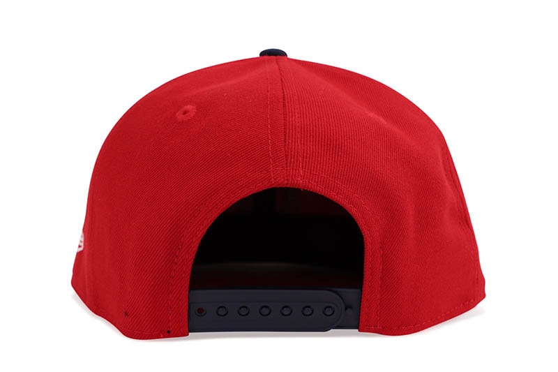 NEW ERA WASHINGTON NATIONALS 9FIFTY SNAPBACK CAP (2018 ALL-STAR GAME CUSTOM SIDE PATCH/GREY UNDER VISOR/RED NAVY)