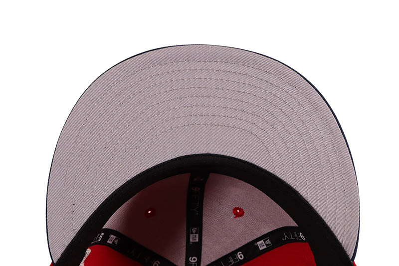 NEW ERA WASHINGTON NATIONALS 9FIFTY SNAPBACK CAP (2018 ALL-STAR GAME CUSTOM SIDE PATCH/GREY UNDER VISOR/RED NAVY)