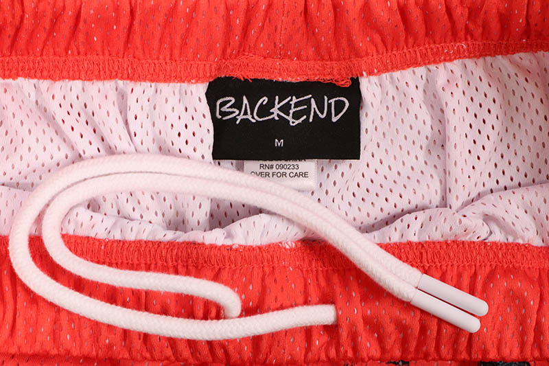 BACKEND SKYLINE SHORTS (RED) | Brand,A-F,BACKEND