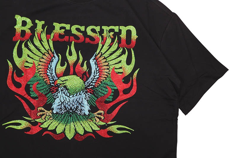 VERSELLI BLESSED T-SHIRT (VMTS-25102:BLACK)