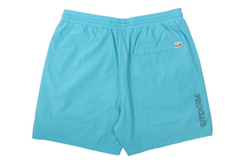 PRO CLUB PERFORMANCE STRETCH NYLON ACTIVE SHORT (BLUE ATOLL) 13PC0504