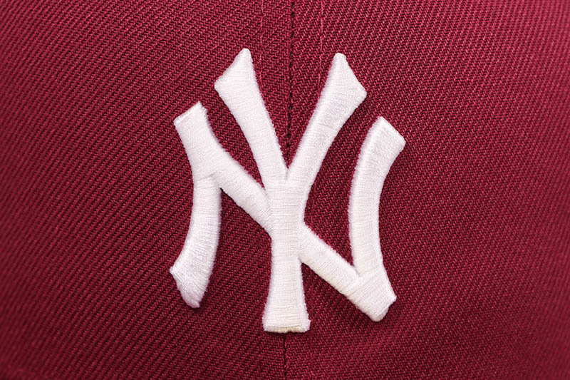NEW ERA NEW YORK YANKEES 59FIFTY FITTED CAP (CARDINAL/WHITE) 14525206