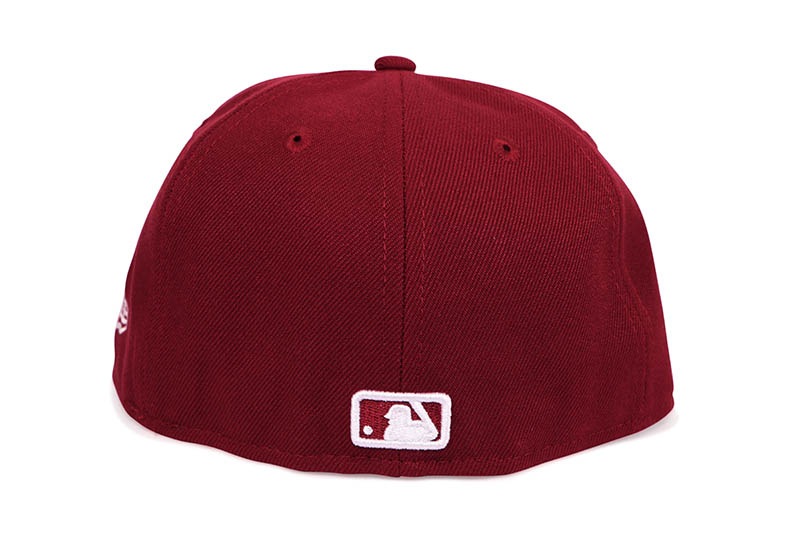NEW ERA NEW YORK YANKEES 59FIFTY FITTED CAP (CARDINAL/WHITE) 14525206