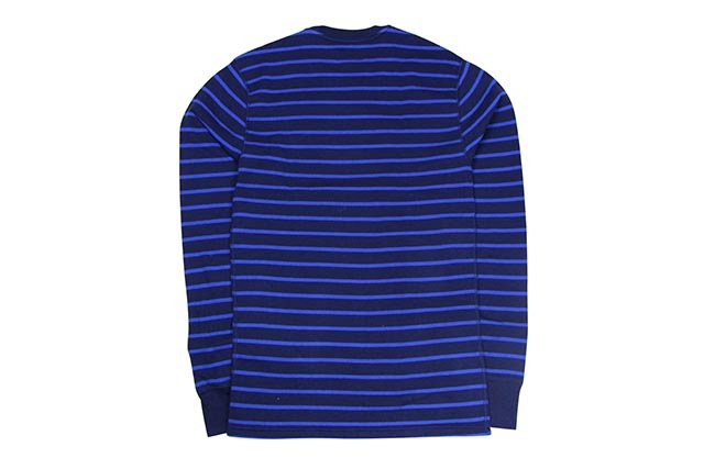 POLO RALPH LAUREN BORDER L/S THERMAL(NAVY��BLUE)
