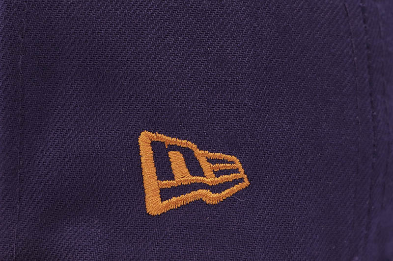 NEW ERA PHOENIX SUNS 59FIFTY FITTED CAP (GREY UNDER VISOR/PURPLE BURNT ORANGE)