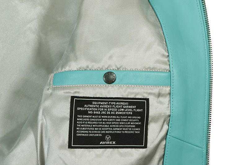 AVIREX ICON JACKET (AVF20BO01-440:TURQUOISE) | Brand,A-F
