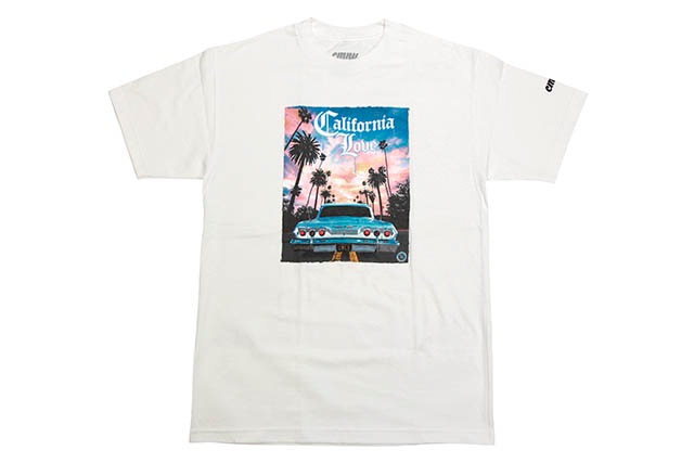 CLASSIC MATERIAL NY "CALIFORNIA LOVE/CMLA" T-SHIRT (WHITE)