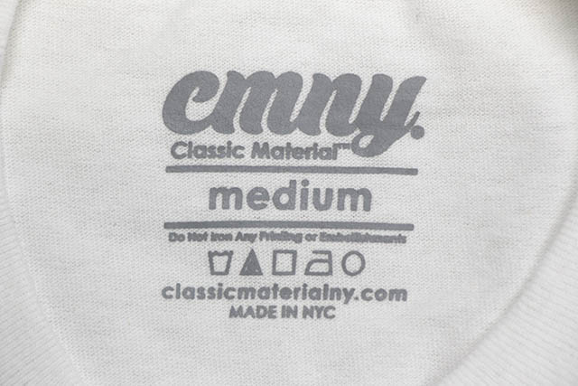 CLASSIC MATERIAL NY "CALIFORNIA LOVE/CMLA" T-SHIRT (WHITE)