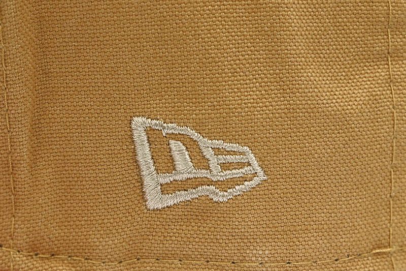 NEW ERA TURKEY BOWL NEW YORK JETS 59FIFTY FITTED CAP (1969 SUPER BOWL CUSTOM SIDE PATCH/GREY UNDER VISOR/KHAKI ORANGE)